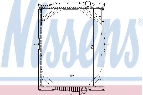 Radiator racire motor