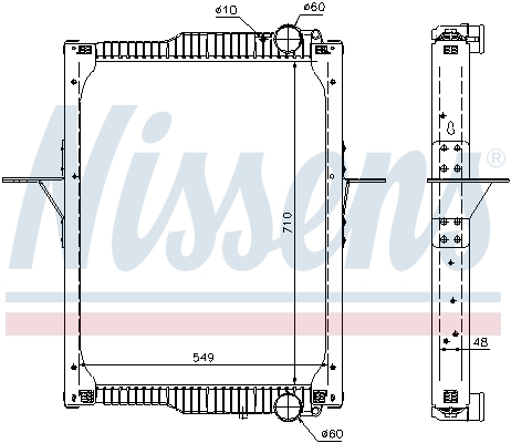 Radiator racire motor