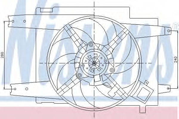 Ventilator radiator