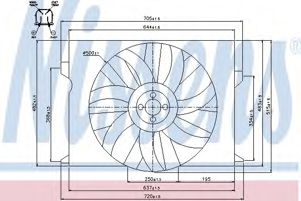 Ventilator radiator