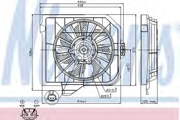 Ventilator radiator