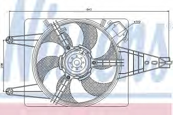 Ventilator radiator