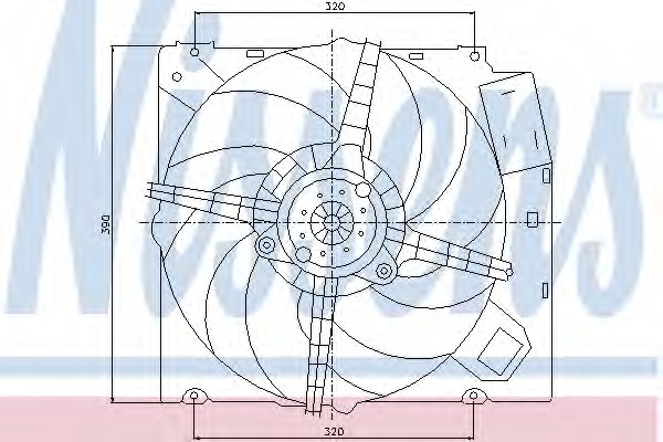 Ventilator radiator