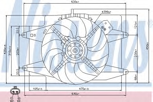 Ventilator radiator