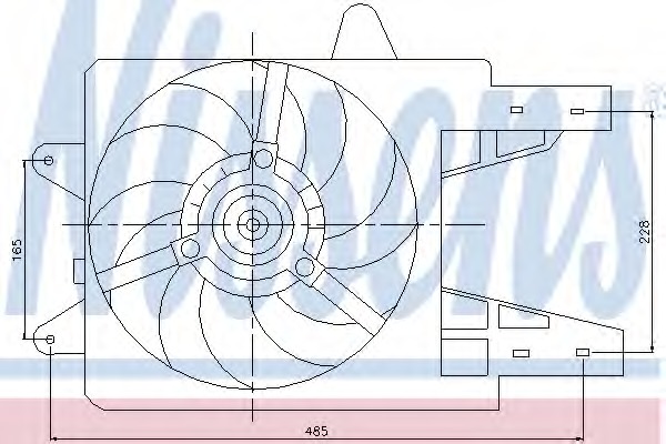 Ventilator radiator