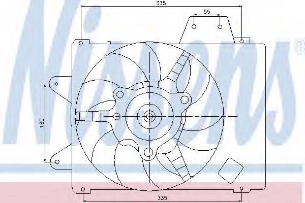 Ventilator radiator