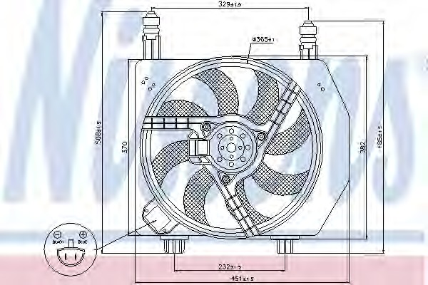 Ventilator radiator