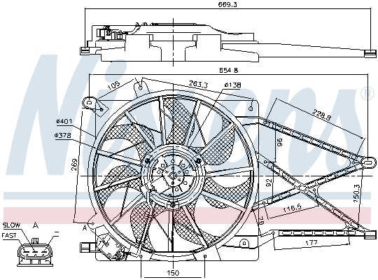 Ventilator radiator