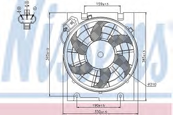 Ventilator radiator