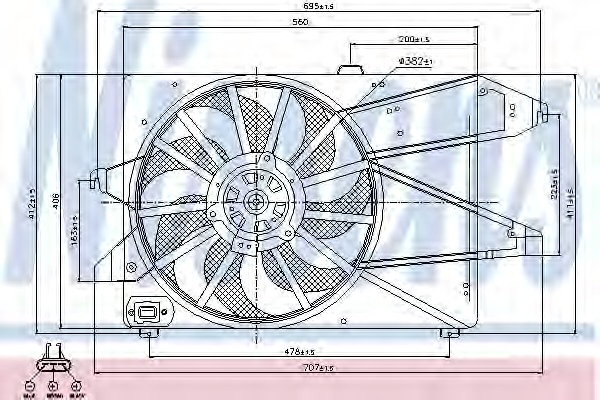 Ventilator radiator