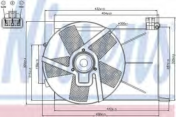 Ventilator radiator