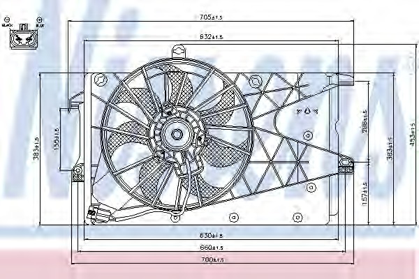 Ventilator radiator