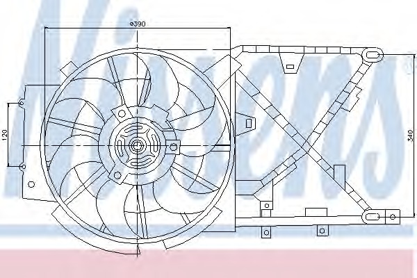 Ventilator radiator