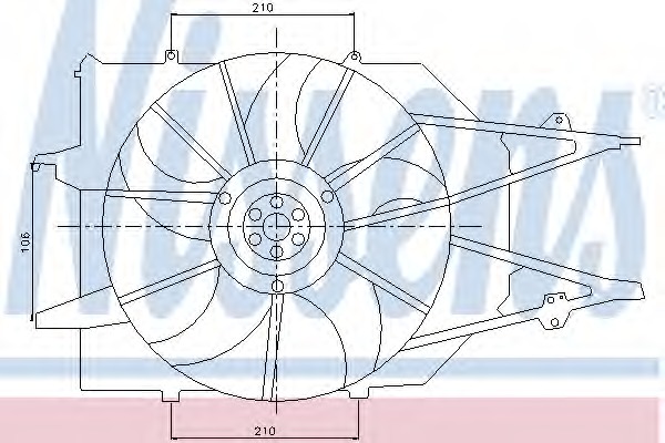 Ventilator radiator