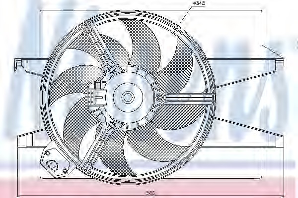 Ventilator radiator