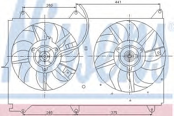 Ventilator radiator