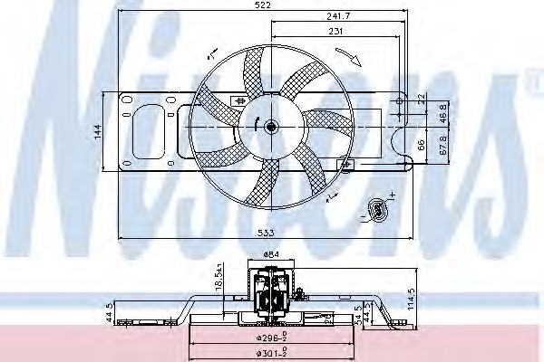 Ventilator radiator