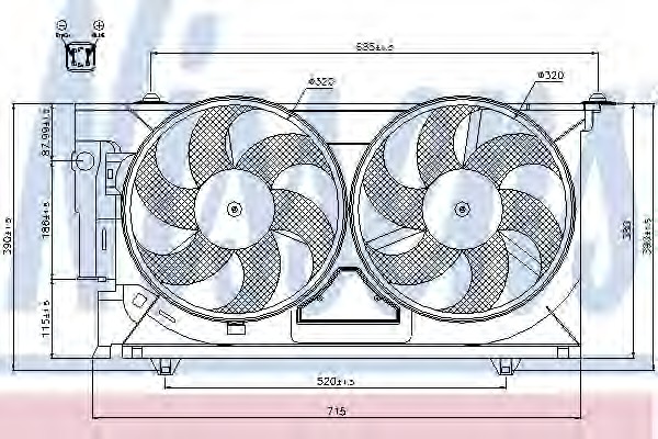 Ventilator radiator