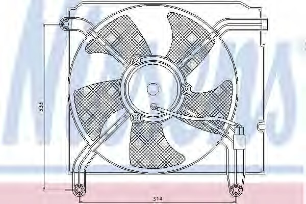 Ventilator radiator