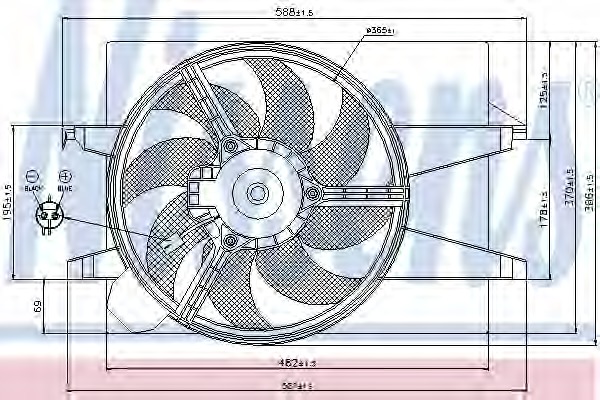 Ventilator radiator