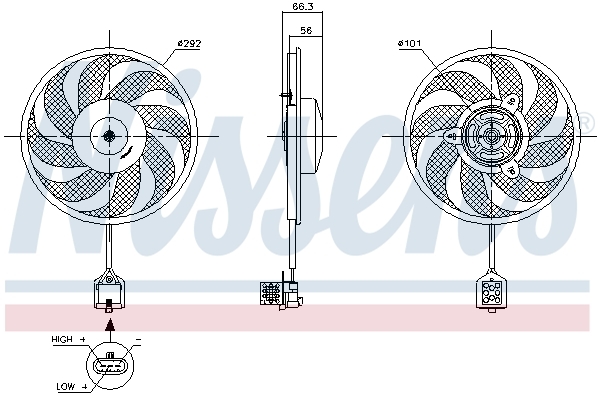 Ventilator radiator