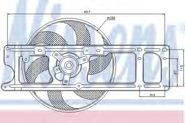 Ventilator radiator