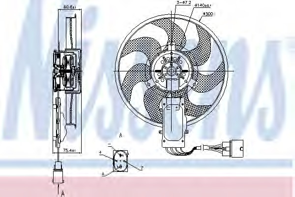 Ventilator radiator