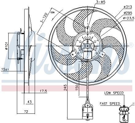 Ventilator radiator