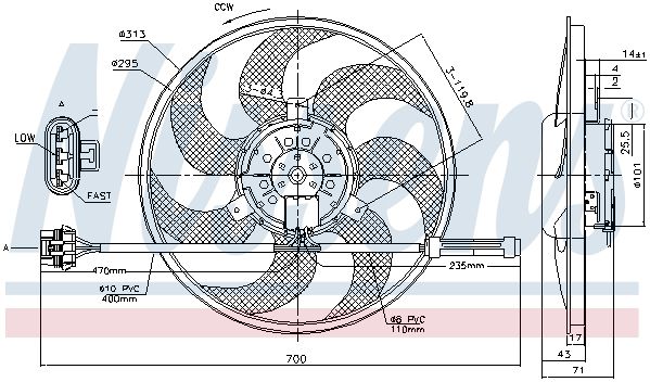 Ventilator radiator