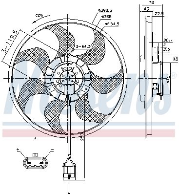 Ventilator radiator