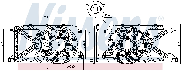 Ventilator radiator