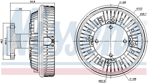 Ventilator radiator