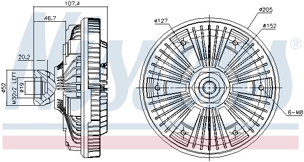 Ventilator radiator