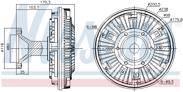 Ventilator radiator