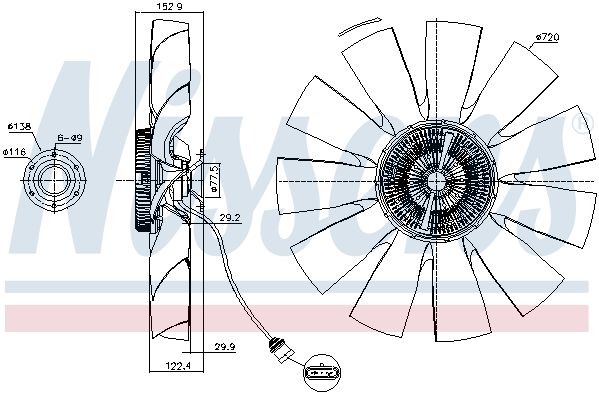 Ventilator radiator