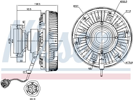 Ventilator radiator