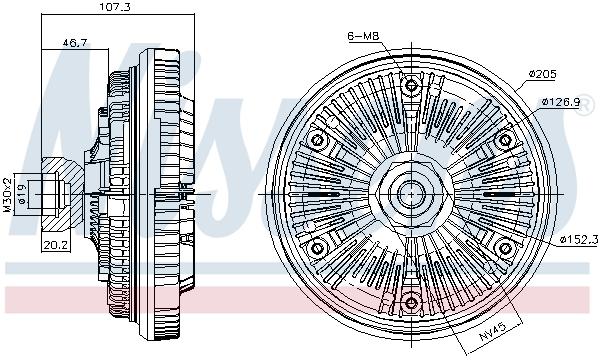 Ventilator radiator