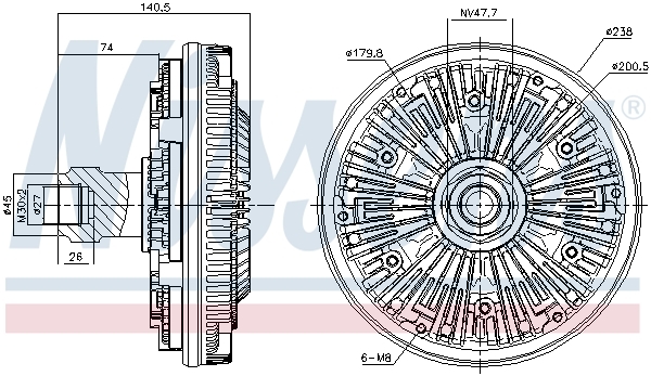 Ventilator radiator