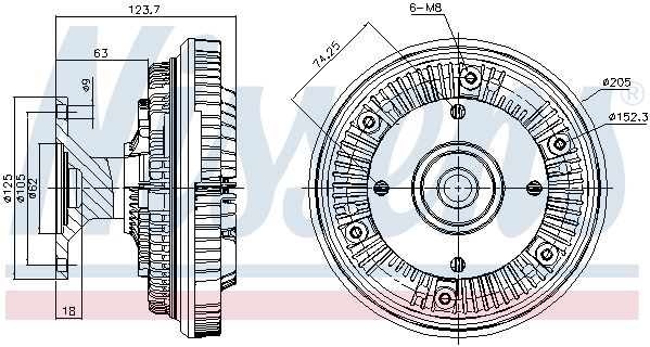 Ventilator radiator