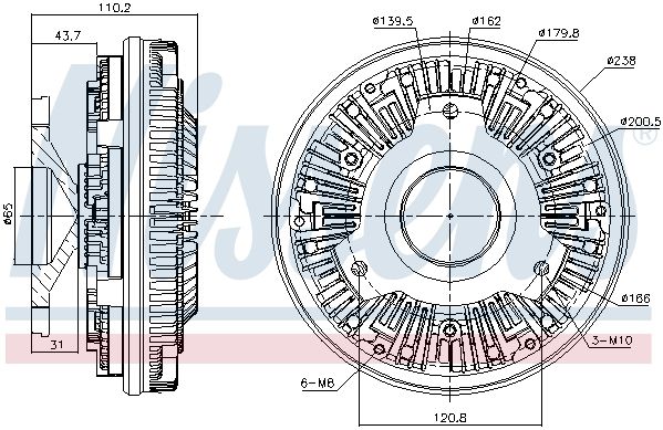 Ventilator radiator