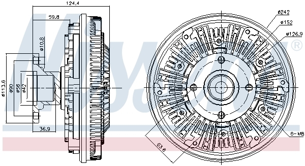 Ventilator radiator