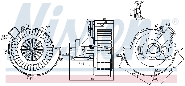 Ventilator habitaclu