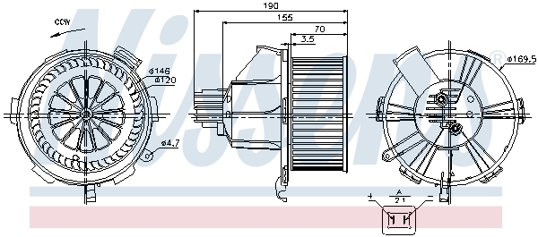 Ventilator habitaclu