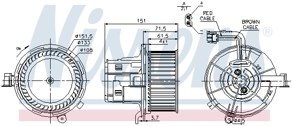 Ventilator habitaclu