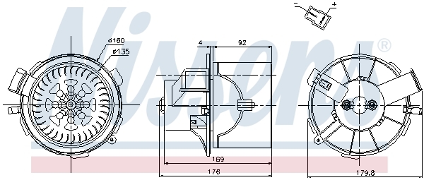 Ventilator habitaclu