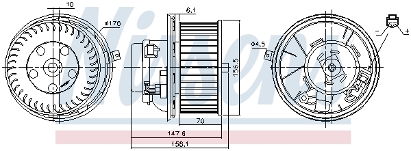 Ventilator habitaclu