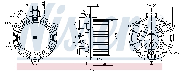 Ventilator habitaclu