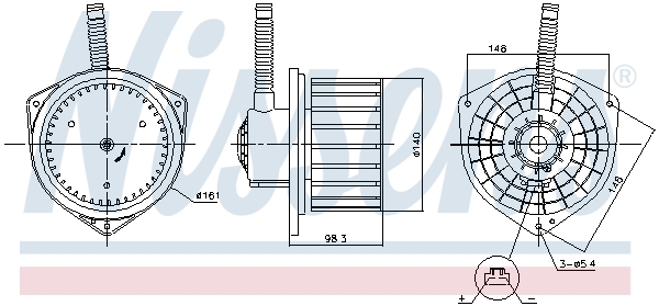 Ventilator habitaclu