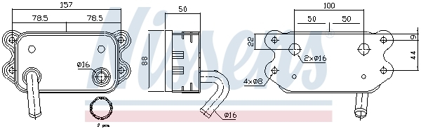 Radiator ulei