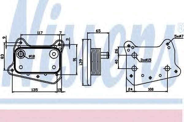 Radiator ulei